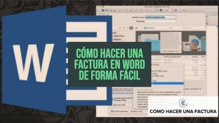 como hacer una factura en Word de forma facil