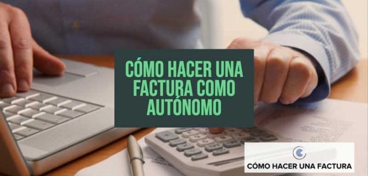 hacer factura como autonomo