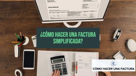 como hacer una factura simplificada