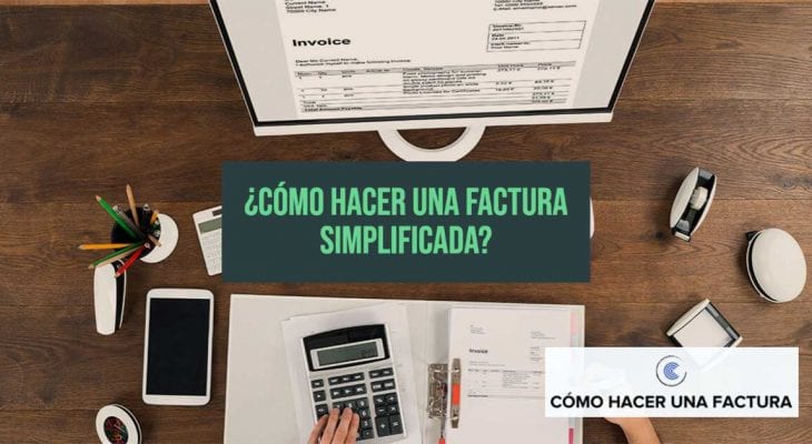 como hacer una factura simplificada