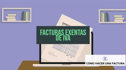 como hacer una factura exenta de iva
